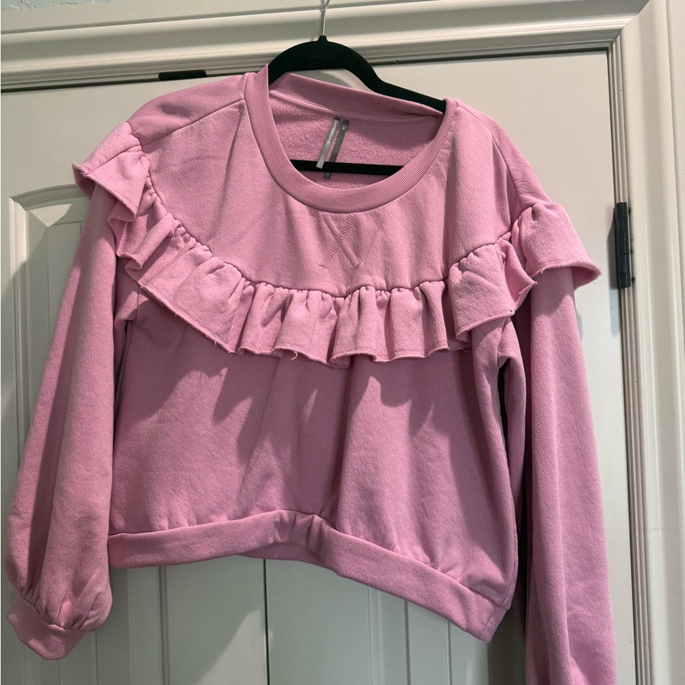 Anthropologie soft sweatshirt